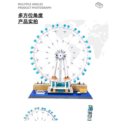Wange The London Eye 1528 Piece Building Block Set