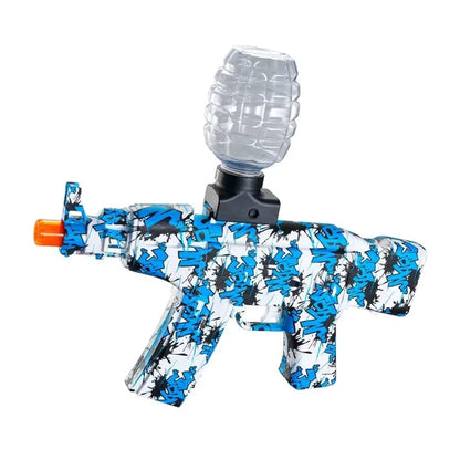 Shooting Elite Gel Blaster Toy Gun Blue, Black & White