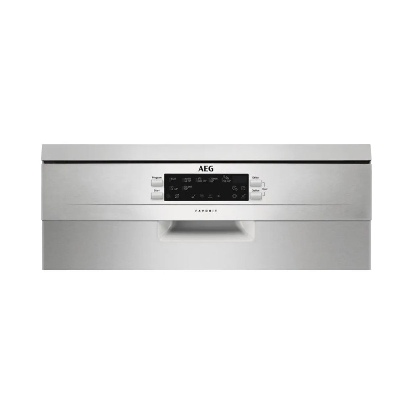 AEG 60cm Freestanding Dishwasher with 15 Place Settings Stainless Steel