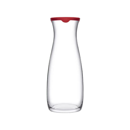 Pasabahce Amphora 1.18L Carafe with Red Lid
