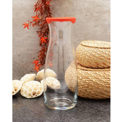 Pasabahce Amphora 1.18L Carafe with Red Lid