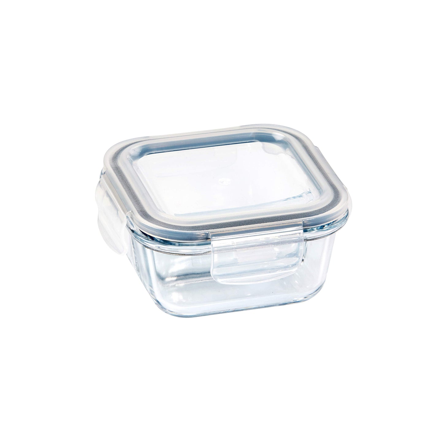 Aqua 320ml Glass Food Container  Clear