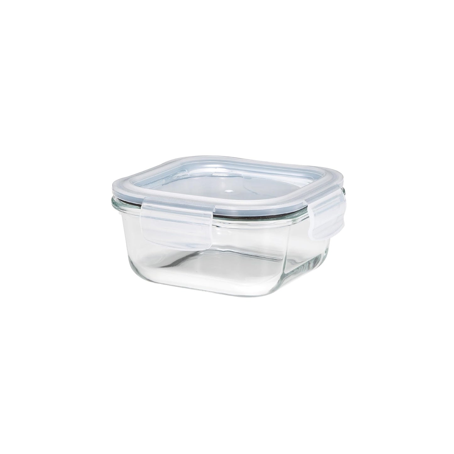 Aqua 320ml Glass Food Container  Clear