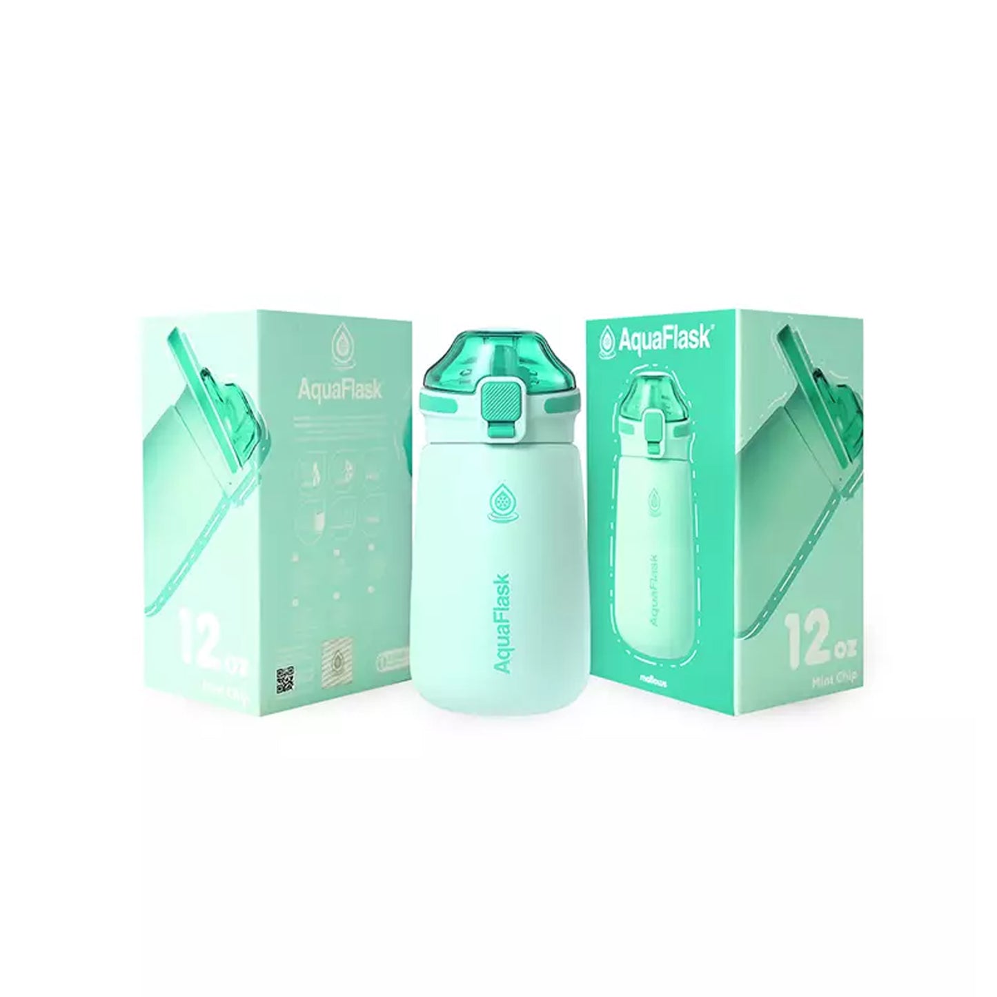 Aquaflask Mallows 355ml Flask Mint Chip