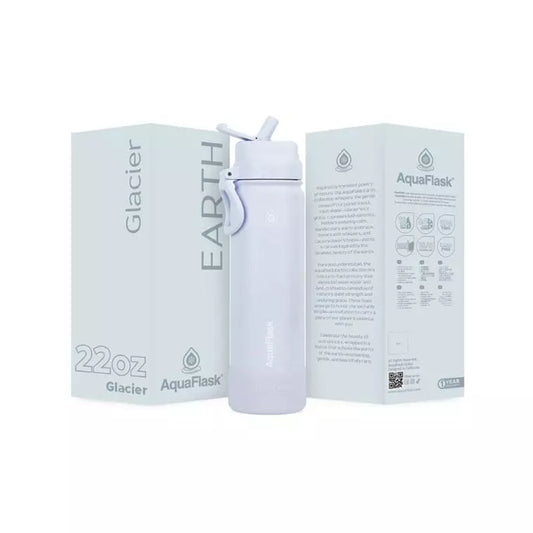 Aquaflask Earth Flipsip 650ml Flask Glacier