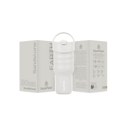 Aquaflask Earth 900ml Tumbler Sandstone