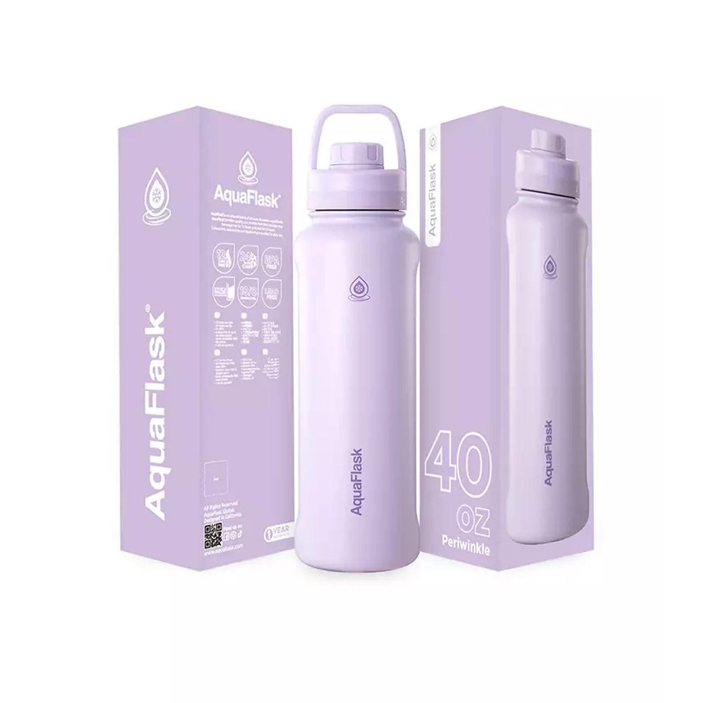 Aquaflask Sport 1182ml Flask Periwinkle