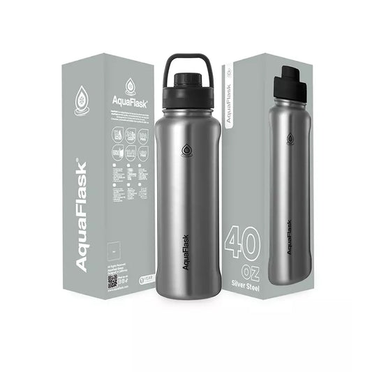 Aquaflask Sport 1182ml Flask Silver Steel