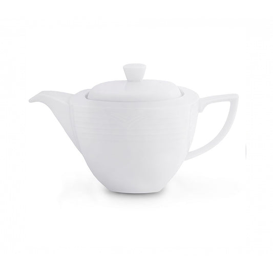 Noritake Arctic White Square Teapot White