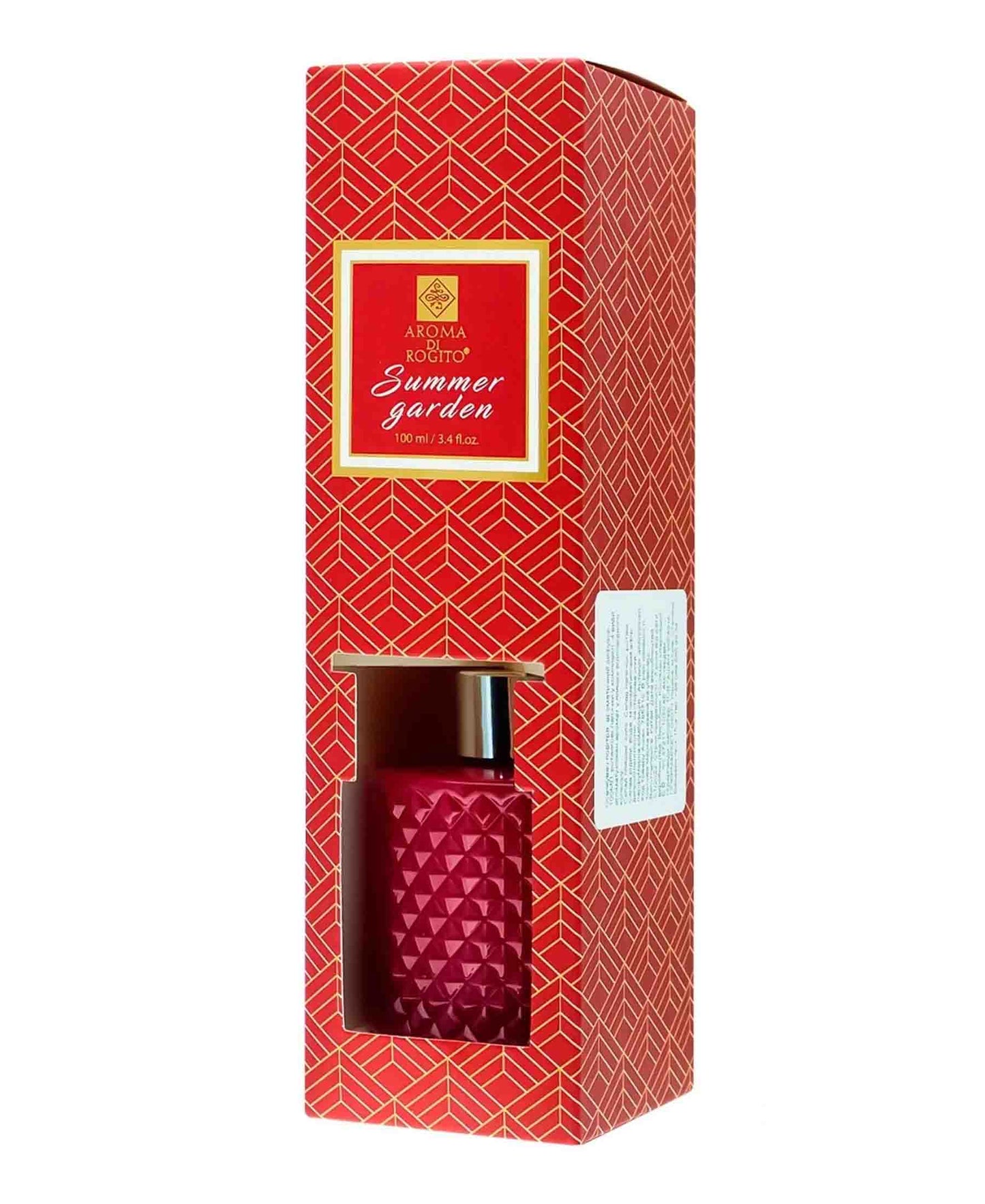 Aroma Di Rogito Summer Garden Diffuser - Red