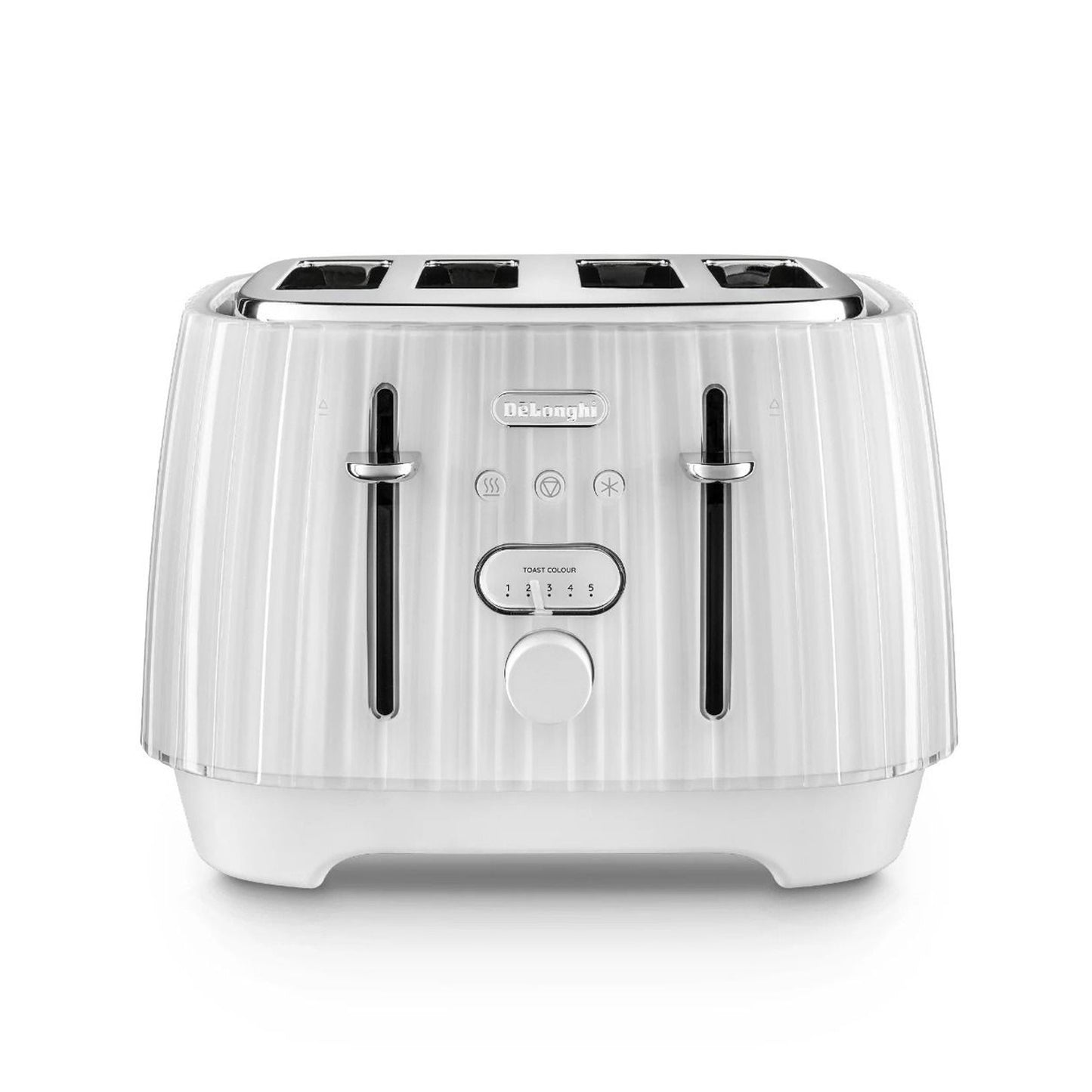 Delonghi Ballerina 4 Slice Toaster Opaline White