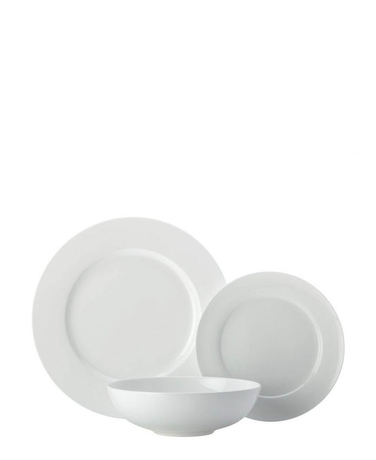 Maxwell & Williams 12 Piece Cashmere Rim Dinner Set - White