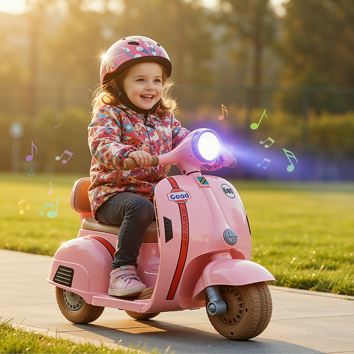Motorcycle Ride-On Tricycle Bike - BG601