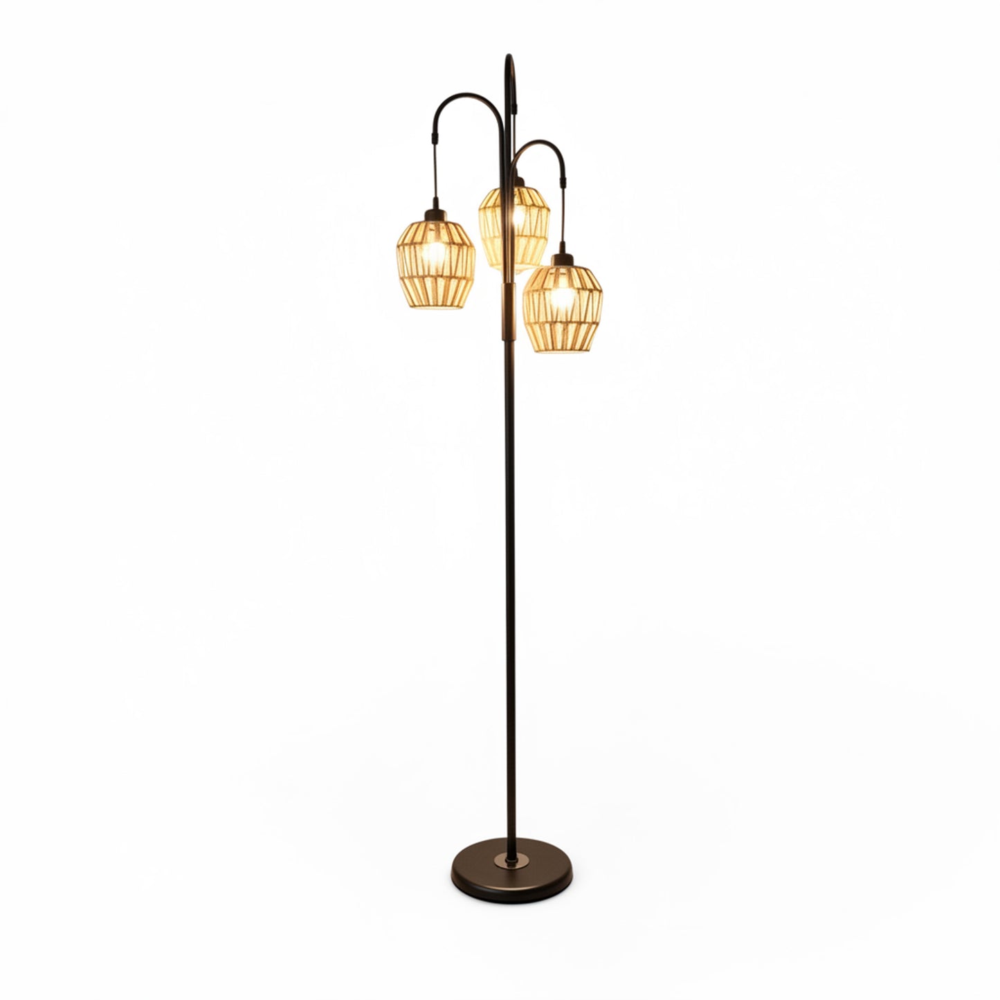 Floor Standing Lamp Black