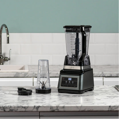 Ninja 2-in-1 Blender with Auto-iQ - Black & Silver