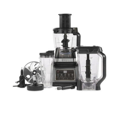 Ninja 3-in-1 Food Processor with Auto-iQ - Black & Silver