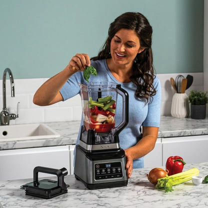 Ninja 3-in-1 Food Processor with Auto-iQ - Black & Silver