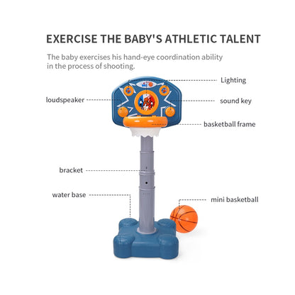 Basketball Hoop Stand with Music Assorted