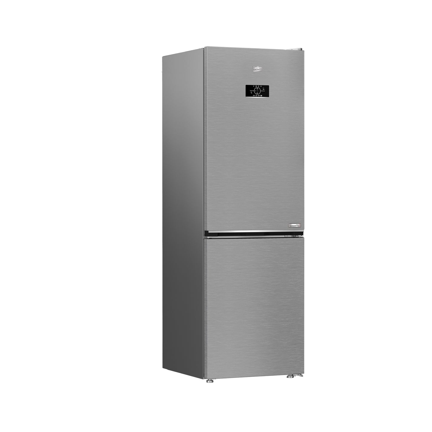 Beko 316L Beyond 60cm Freestanding Combi Fridge Silver