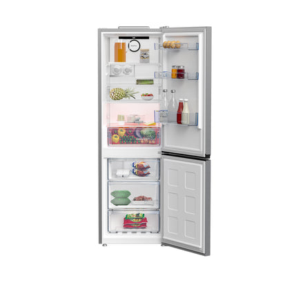 Beko 316L Beyond 60cm Freestanding Combi Fridge Silver