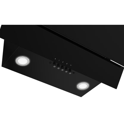 Beko 60cm Glass Inclined Extractor Black