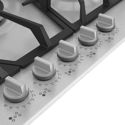 Beko 75cm Stainless Steel Hob Inox