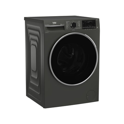 Beko 9kg Front Loader Washing Machine Manhattan Grey