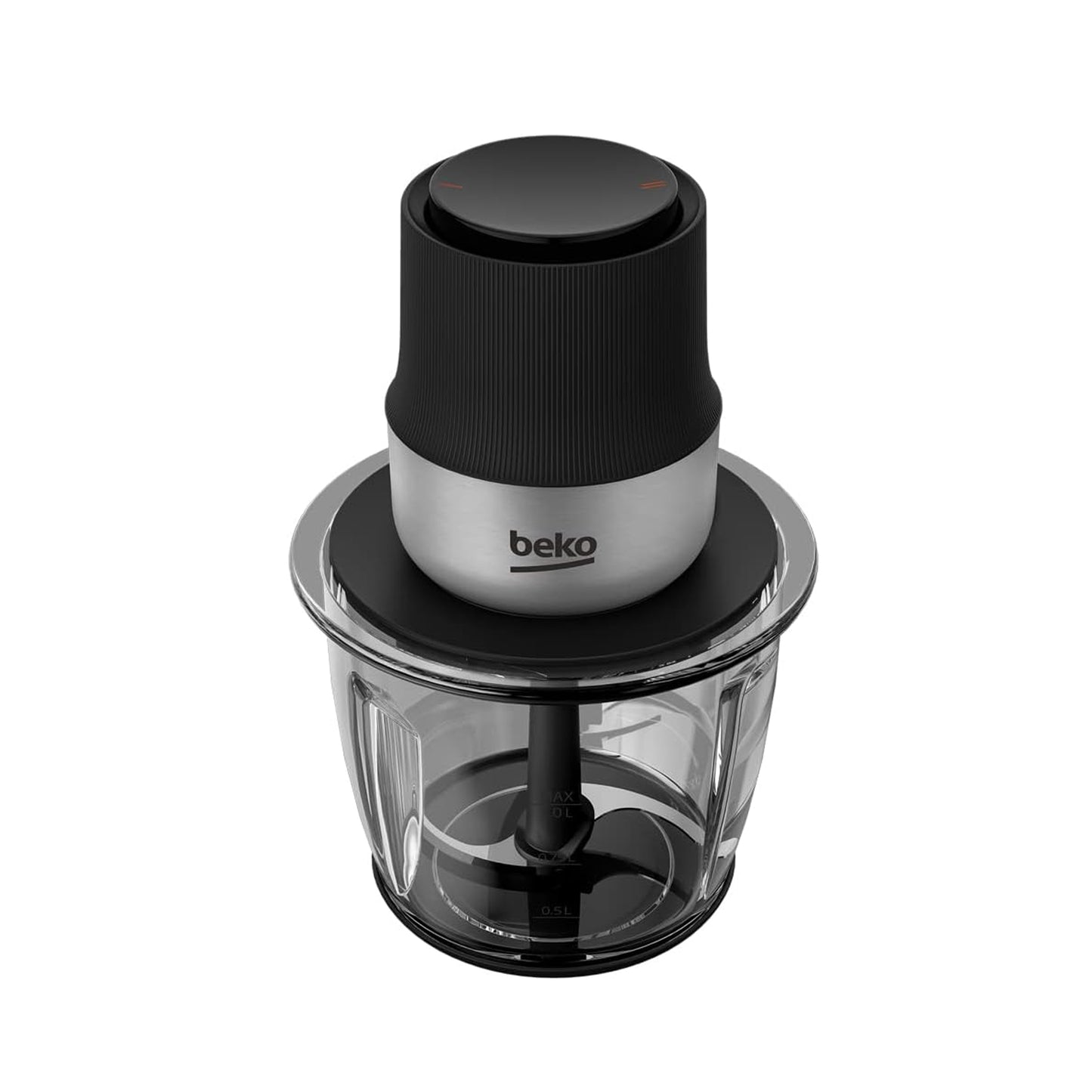 Beko Glass Food Chopper Stainless Steel