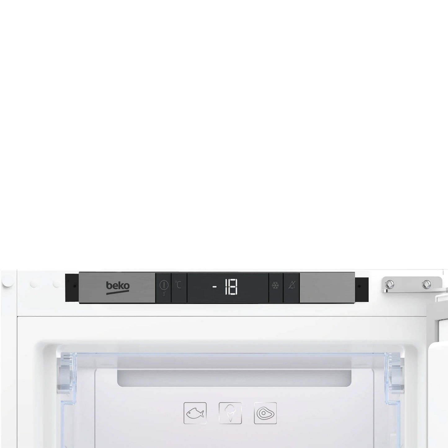 Beko 220Lt Integrated Freezer White