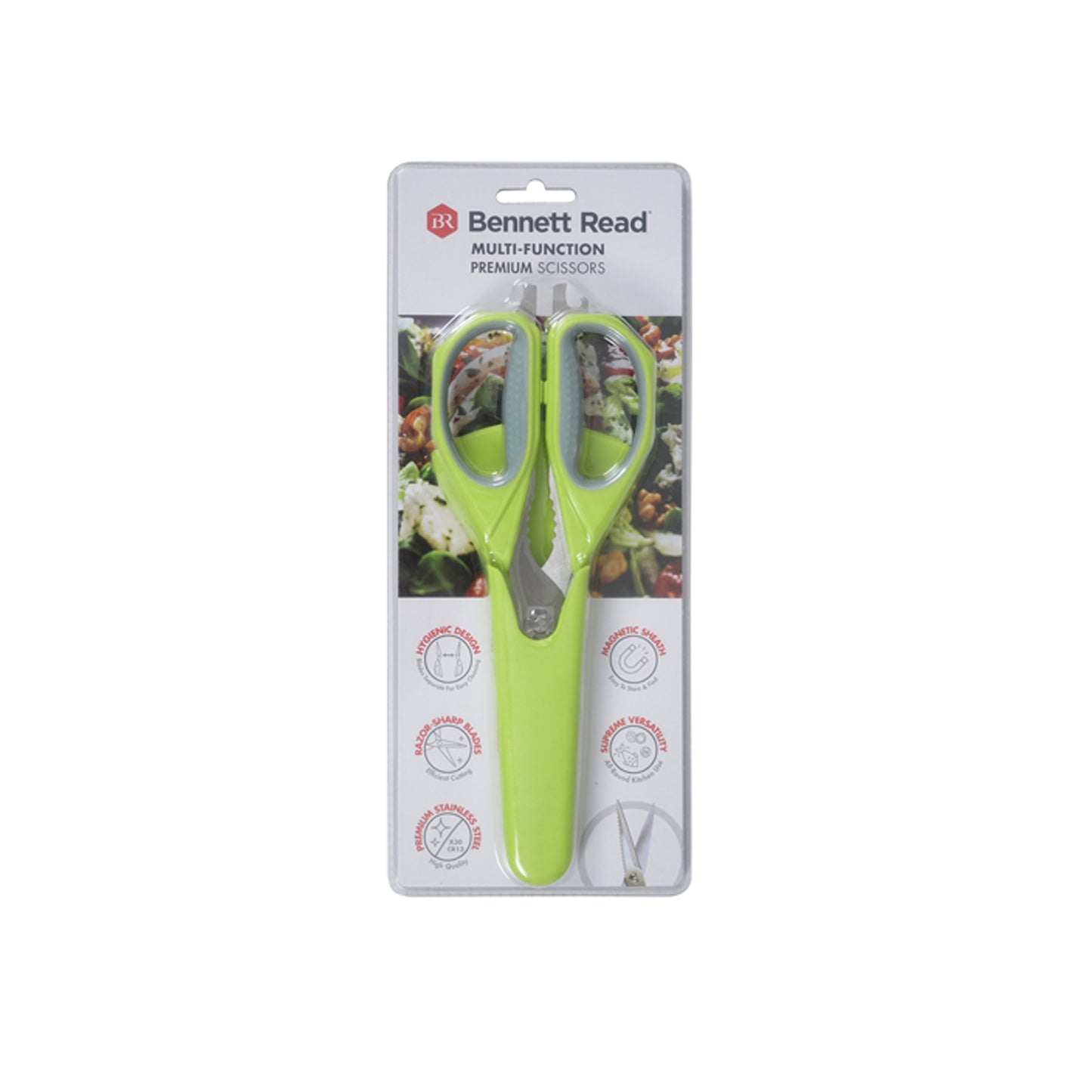 Bennett Read Multi-Function Premium Scissors Green