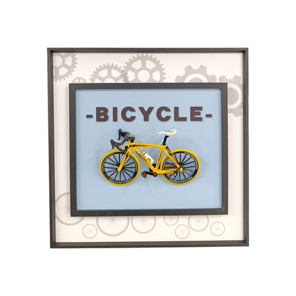 40 x 40cm Bicycle Frame Yellow