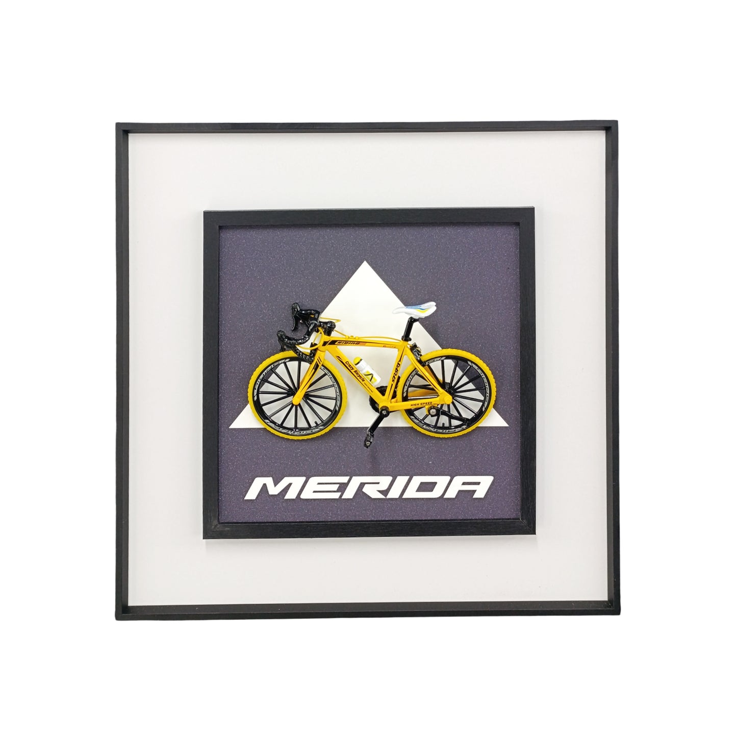 40 x 40cm Bicycle Frame Yellow