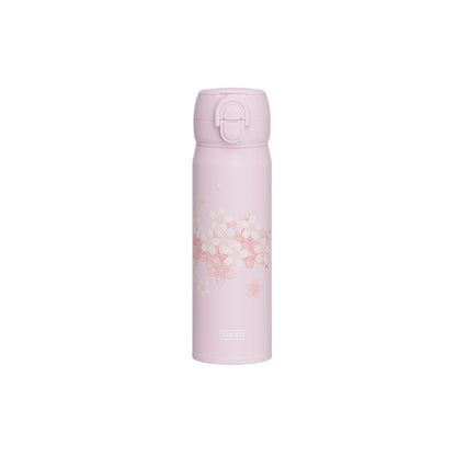 5D Print 500ml Flask with Clip Lock Pink