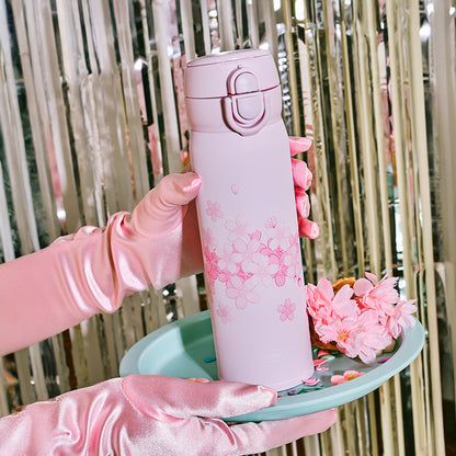 5D Print 500ml Flask with Clip Lock Pink