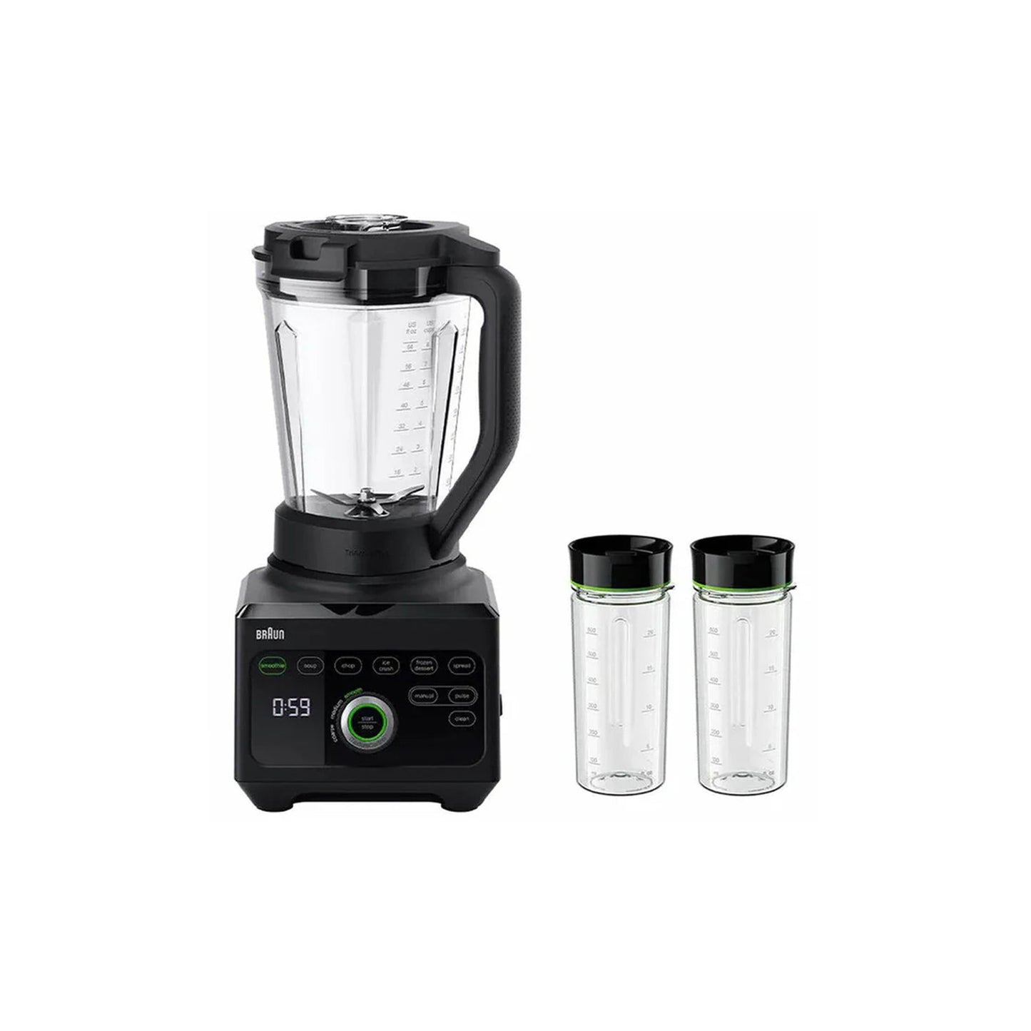 Braun PowerBlend 9 1600W High-Performance Jug Blender Black