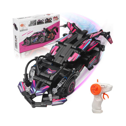 RC 323 Piece Car Building Block Set Multicoloured