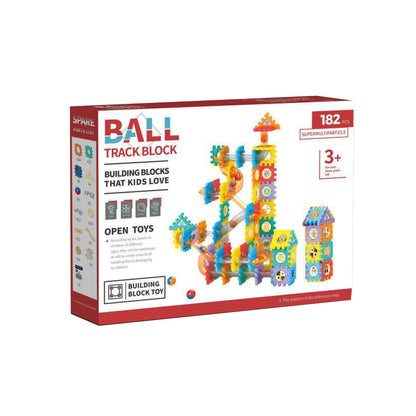 182 Piece Kids Building Blocks Set