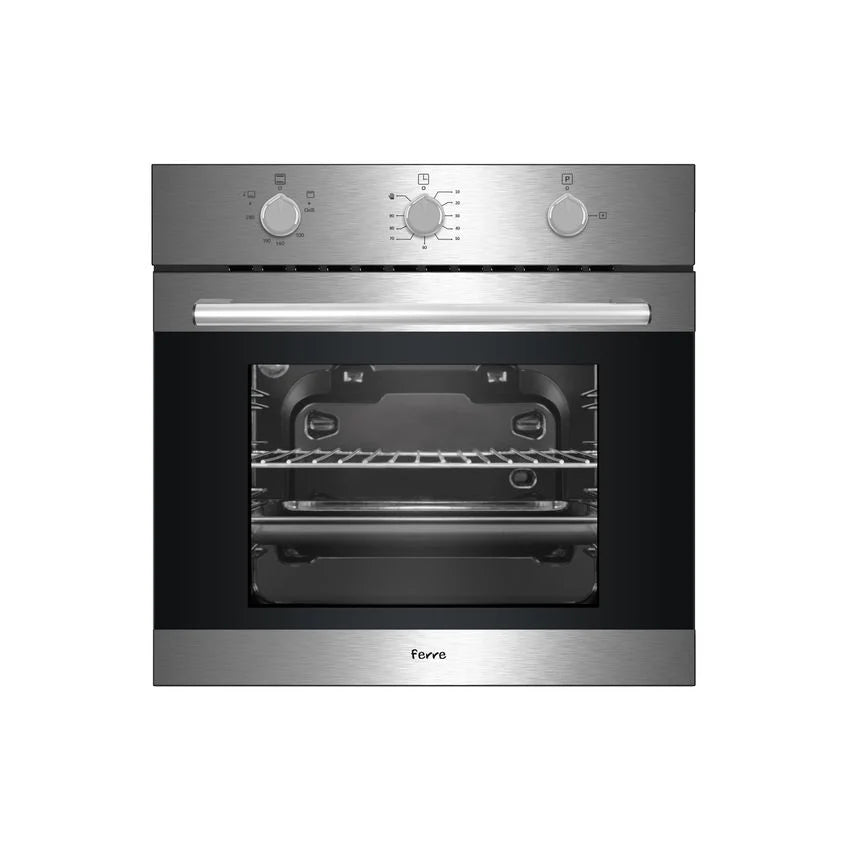 Ferre 60cm Full Gas Built-In Oven Stainless Steel