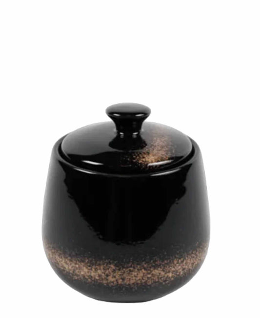 Chaka Chaka Homeware Sugar Pot - Gold Splash