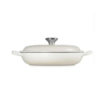 CH 30cm Cast Iron Casserole Cream