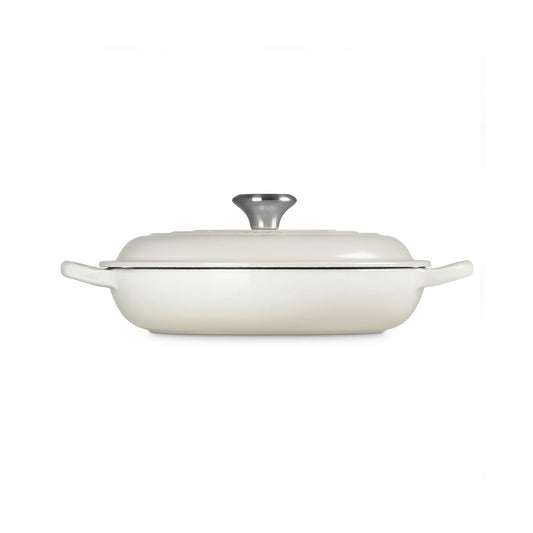 CH 30cm Cast Iron Casserole Cream