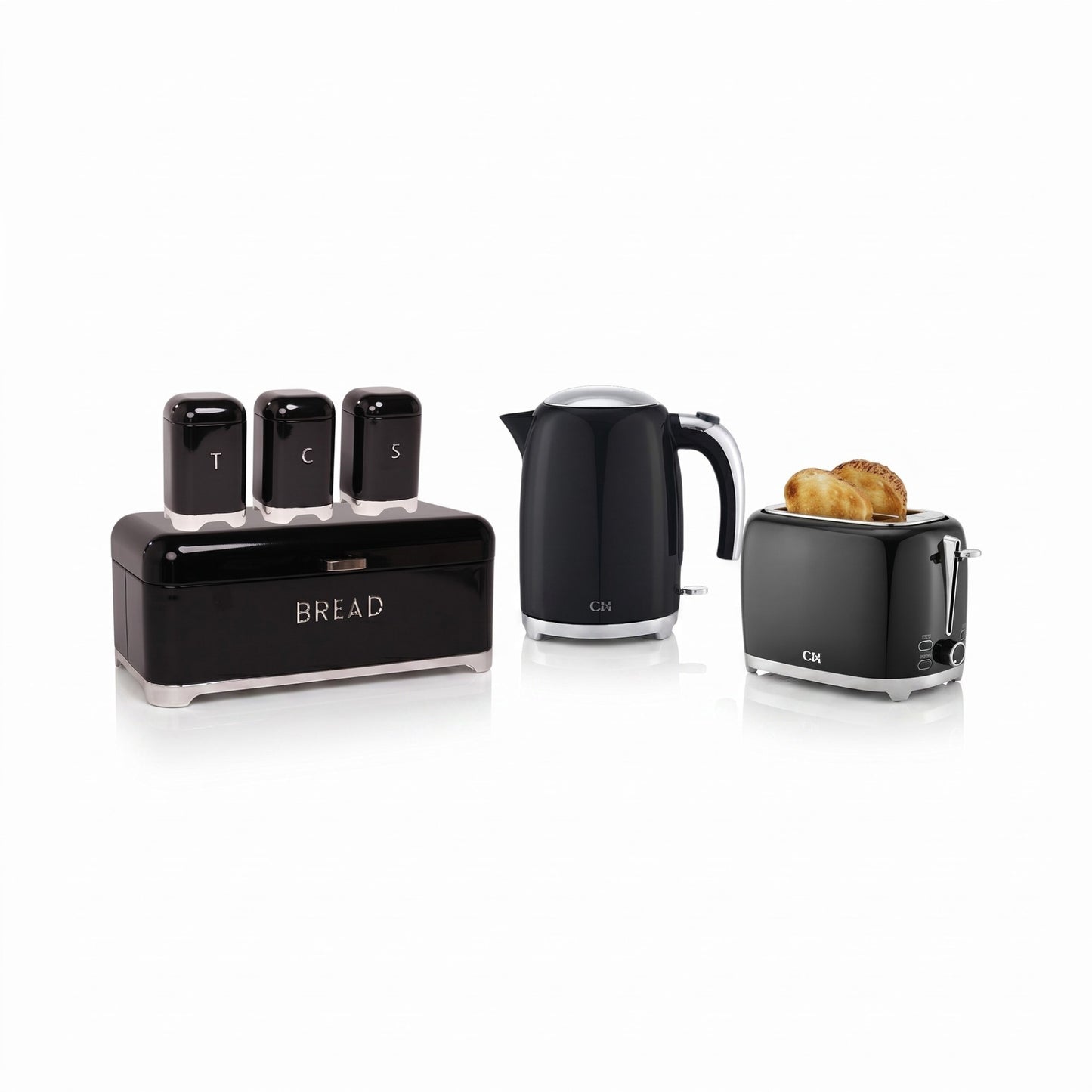 CH 6 Piece Breakfast Combo Black