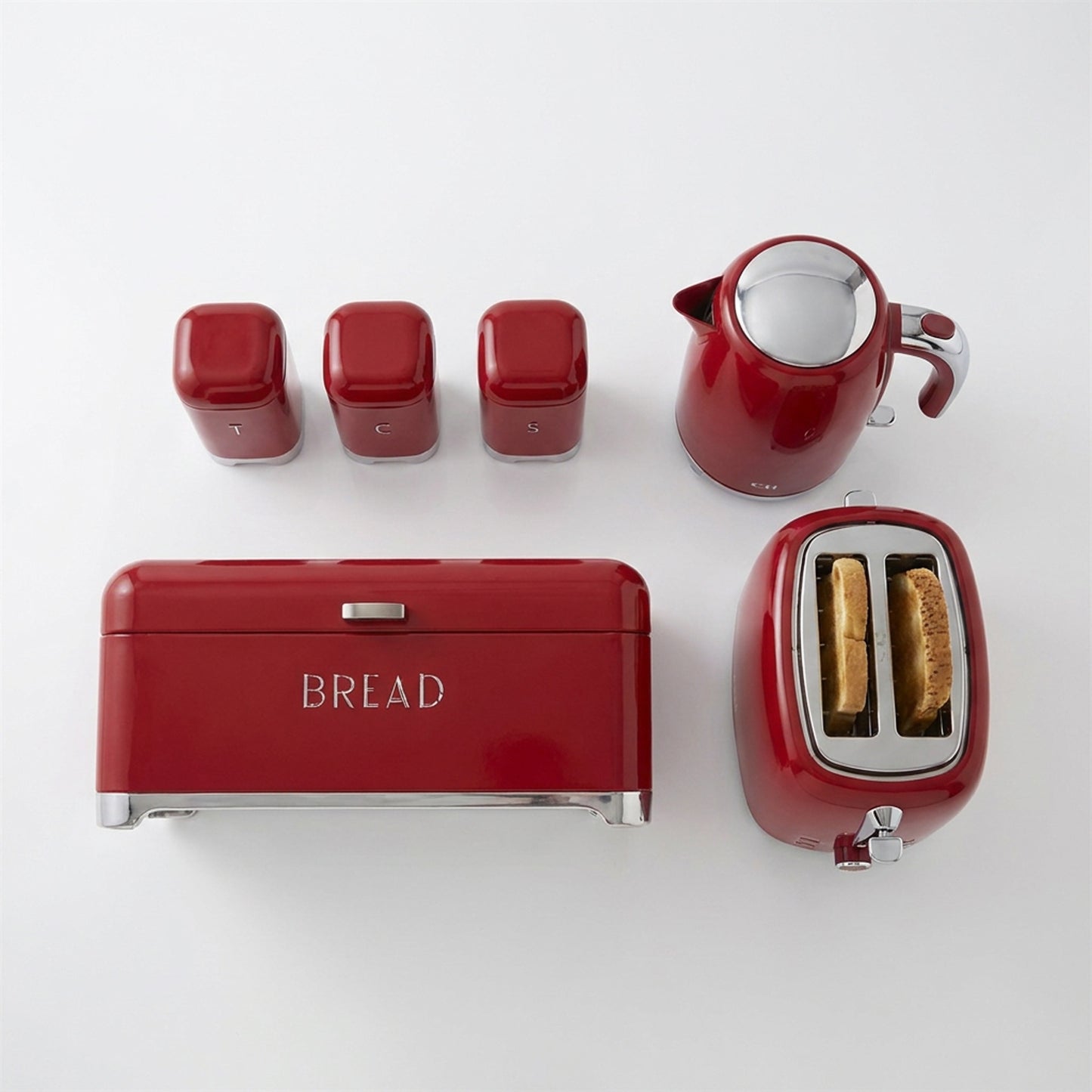 CH 6 Piece Breakfast Combo Red
