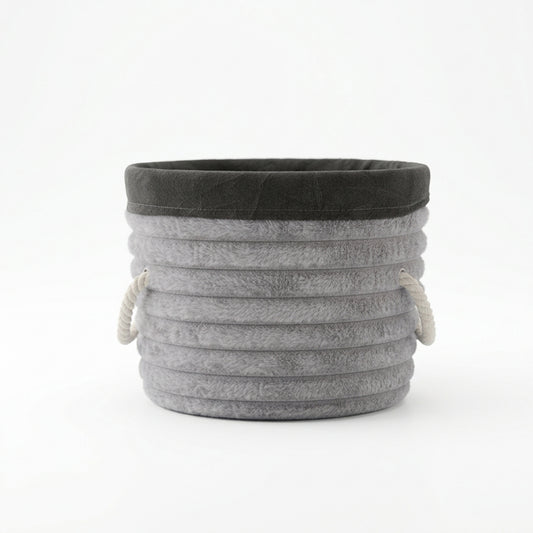 CH Small Bathroom Basket Light Grey