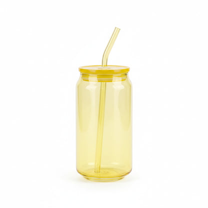 Can Shaped Glass Yellow