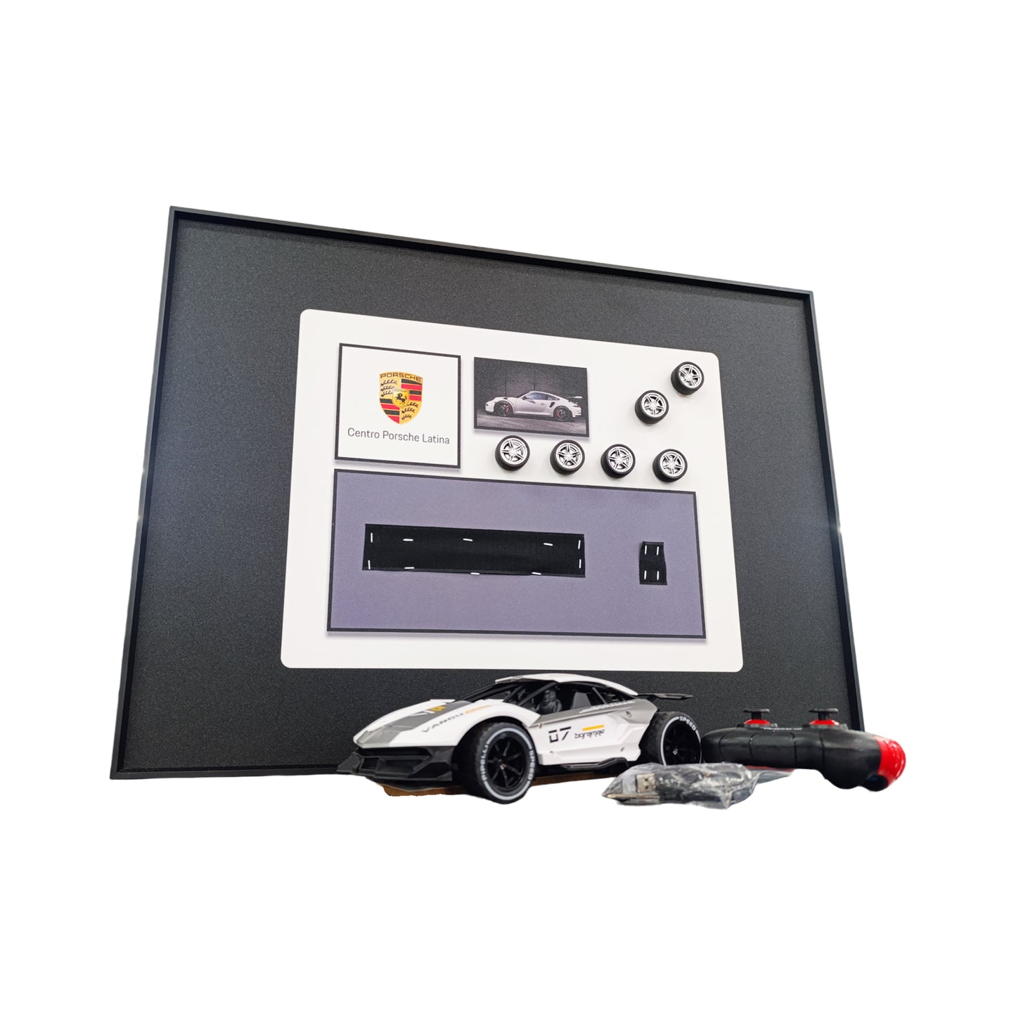 60 x 80cm RC Car Frame Silver