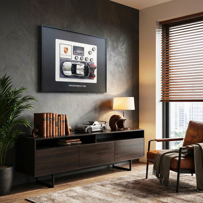 60 x 80cm RC Car Frame Silver