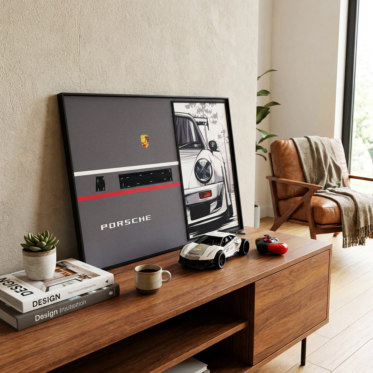 60 x 80cm RC Car Frame Silver