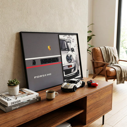 60 x 80cm RC Car Frame Silver