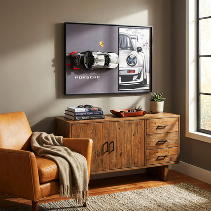 60 x 80cm RC Car Frame Silver